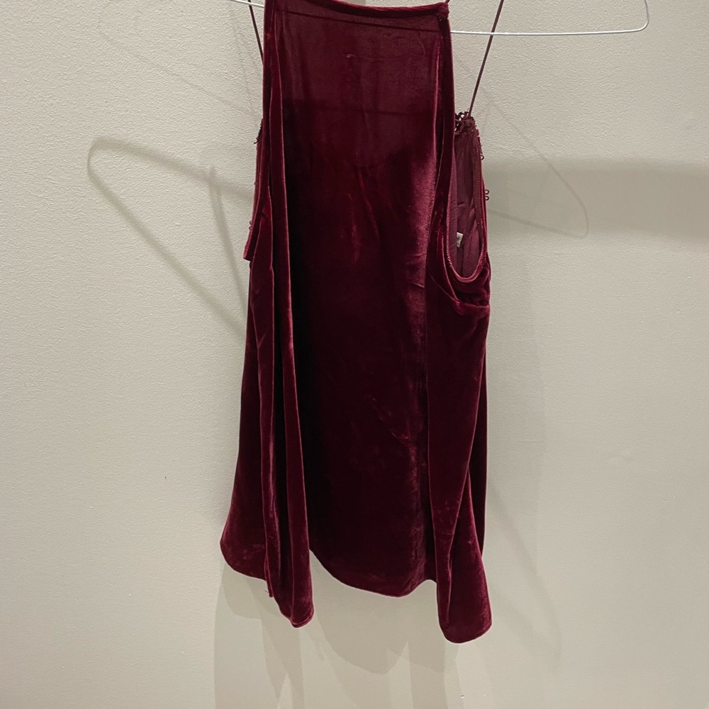 CAMI NYC velvet cami size small - Picture 2 of 2